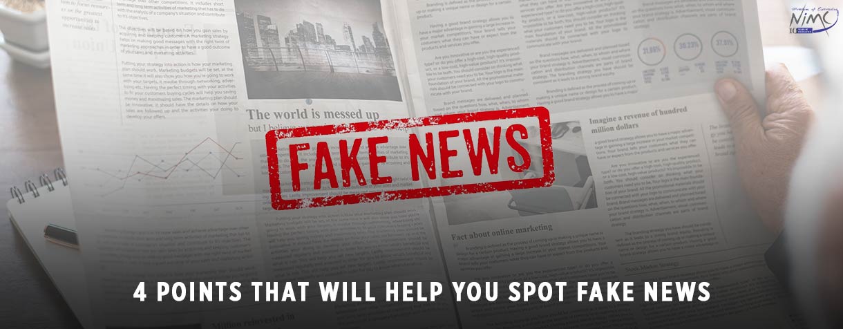 4 Points That Will Help You Spot Fake News