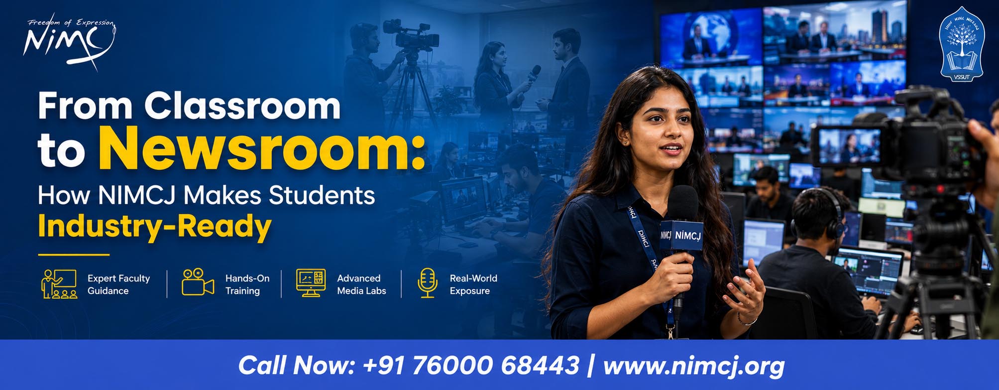 From Classroom to Newsroom - How NIMCJ Makes Students Industry-Ready