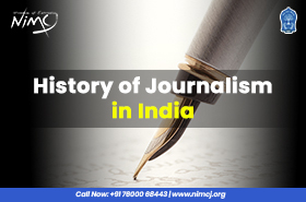 History of Journalism in India