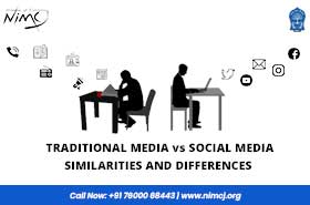 Traditional Media vs. Social Media Similarities and Differences